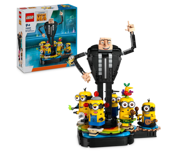 LEGO Depicable me 75582 Gru i minionki z klocków - 1274074 - zdjęcie 2